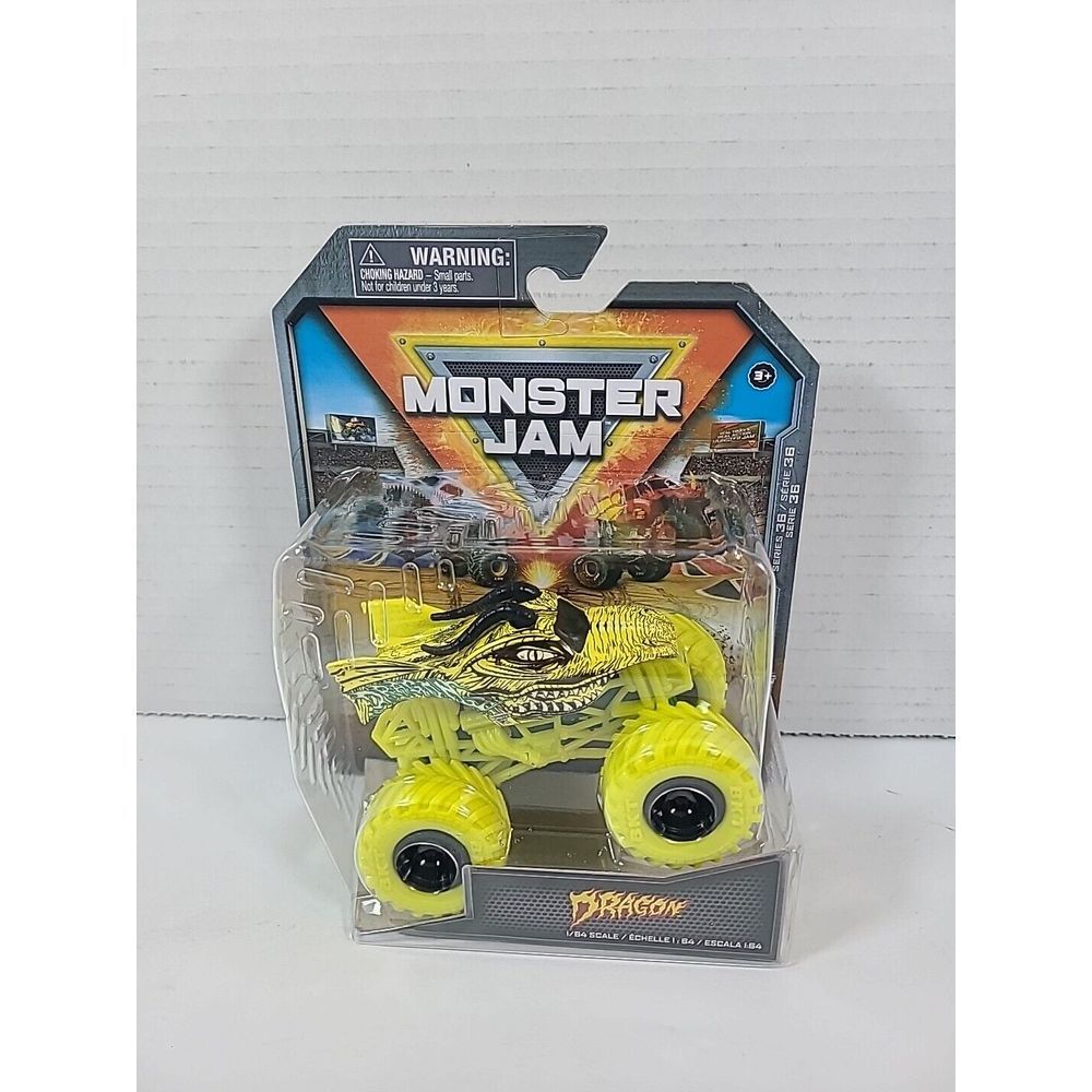 New In Box Monster Jam Dragon Truck Series 36 1:64 Scale